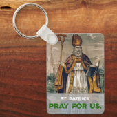 Porte-clés St. Patrick Priez pour nous (Recto)