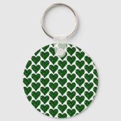 Porte-clés St. Patrick's Day Emerald Heart (Recto)