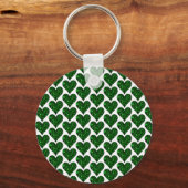 Porte-clés St. Patrick's Day Emerald Heart (Verso)