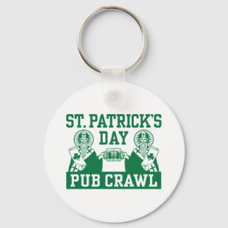 Porte-clés St. Patrick's Day Pub Crawl