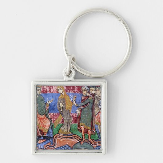 Porte-clés St Radegund mené avant Clothar I (Devant)