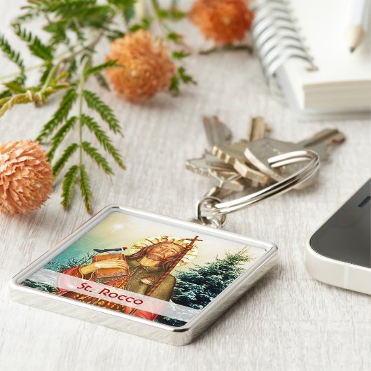 Porte-clés St. Rocco ou Roch (Côté)