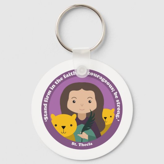 Porte-clés St. Thecla (Recto)