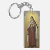 Porte-clés St Therese de la peinture de Jésus d'enfant (Devant gauche)