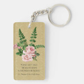 Porte-clés St Therese du cru religieux de Jésus d'enfant (Dos)