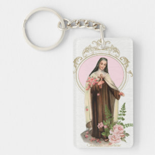 Porte-clés St Therese du cru religieux de Jésus d'enfant