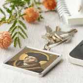 Porte-clés St. Thomas More (SAU 026) Premium Metal (Côté)