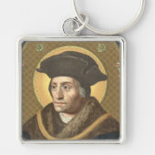 Porte-clés St. Thomas More (SAU 026) Premium Metal (Devant)