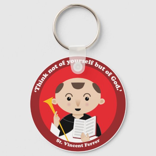 Porte-clés St. Vincent Ferrer (Recto)