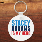 Porte-clés Stacey Abrams est l'élection de My Hero 2022 (Recto)