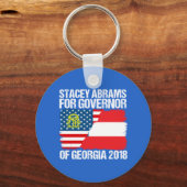 Porte-clés Stacey Abrams pour le gouverneur de la Géorgie 201 (Recto)