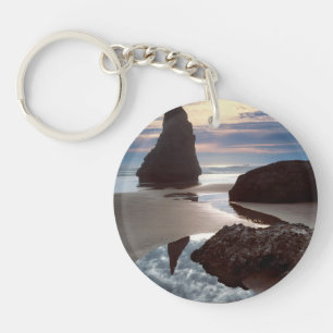 Porte-clés Stack marin en forme d'épine Face Rock Wayside,