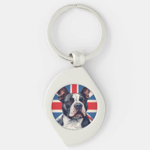 Porte-clés Staffordshire Bull Terrier Royaume-Uni