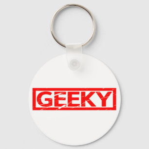 Porte-clés Stamp Geeky