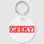Porte-clés Stamp Geeky (Verso)