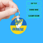 Porte-clés Stand With Ukraine