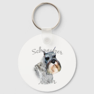 Porte-clés Standard Schnauzer Mom 2