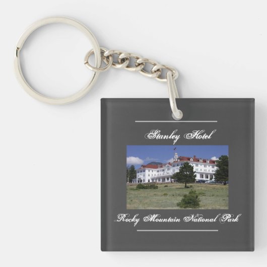 Porte-clés Stanley Hotel Estes Park Colorado (Devant)