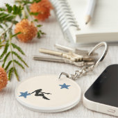 Porte-clés star (Devant Droit)