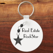 Porte-clés Star de rock immobilier (Recto)