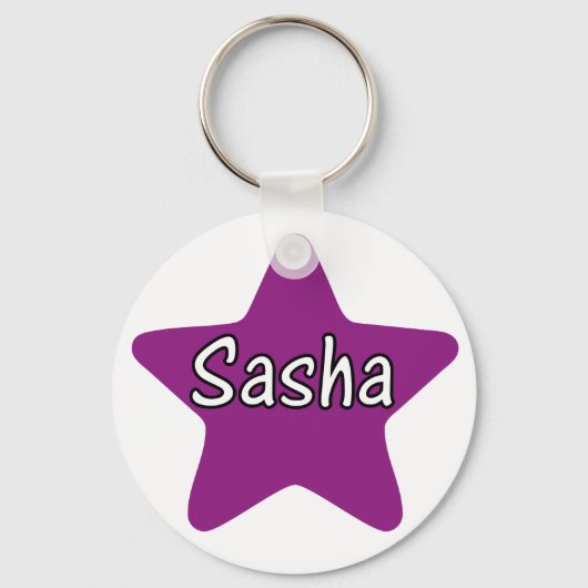 Porte-clés Star de Sasha (Recto)