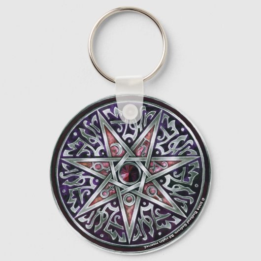 Porte-clés Star du Porte - clé rond Fey (Recto)