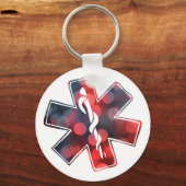 Porte-clés star of life bokeh (Recto)