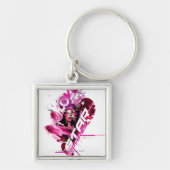 Porte-clés Star Sapphire Graphisme 8 (Devant)