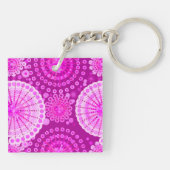 Porte-clés Starburds et pingwheel, améthyste violet (Dos)