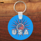 Porte-clés Starburst Yin Yang (Recto)