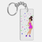 PORTE-CLÉS STARDUST FAIRY FILLE (Devant gauche)