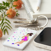 PORTE-CLÉS STARDUST FAIRY FILLE (Devant droit)