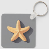 Porte-clés Starfish et son ombre (Dos)