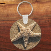 Porte-clés Starfish sur la plage (Recto)