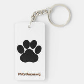 Porte-clés Starry Night Cat (Dos)