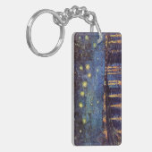 Porte-clés Starry Night Over the Rhone par Vincent van Gogh (Devant gauche)