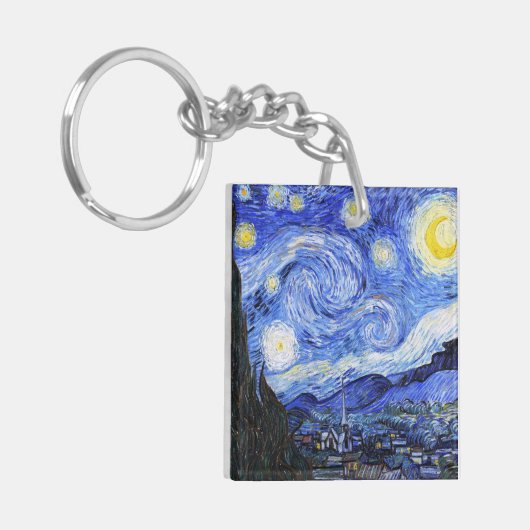 Porte-clés Starry Night Van Gogh (Devant gauche)