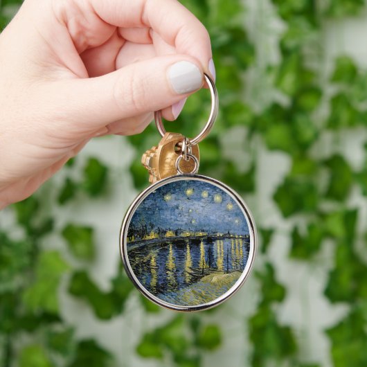 Porte-clés Starry Night Vincent van Gogh (Main)