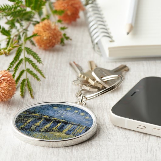 Porte-clés Starry Night Vincent van Gogh (Côté)