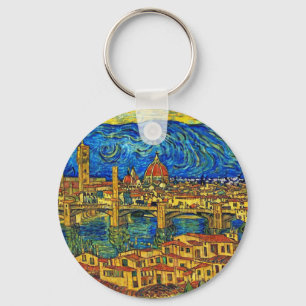 Porte-clés Starry Starry Night Florence Italie