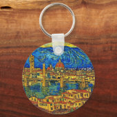Porte-clés Starry Starry Night Florence Italie (Recto)