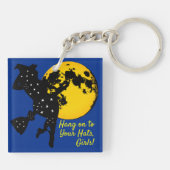 Porte-clés Starry Witch My Other Car is a Broom (Dos)
