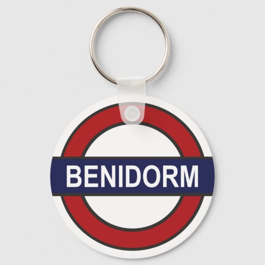 Porte-clés Station Benidorm (Recto)
