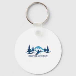 Porte-clés Station de ski Shawnee Mountain Pennsylvanie Ski S