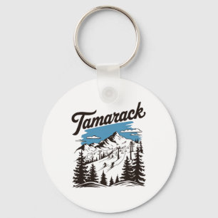 Porte-clés Station de ski Tamarack Idaho Ski Skieur 2