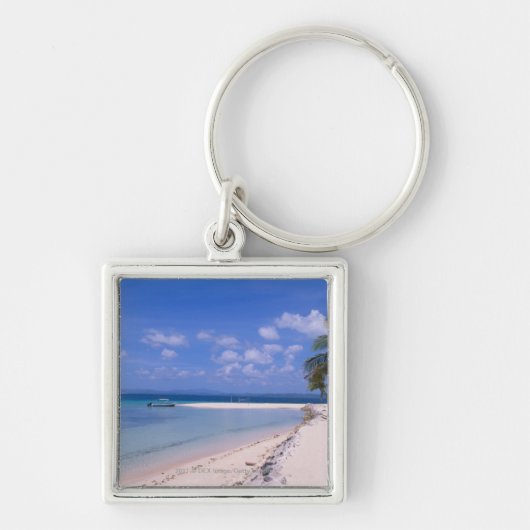 Porte-clés Station de vacances sur la plage (Devant)