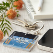 Porte-clés Station spatiale internationale ISS (Devant Droit)