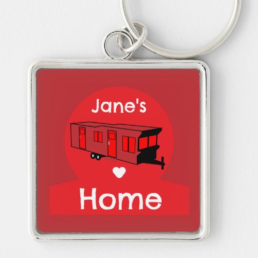 Porte-clés Statique Caravan Park Home (Devant)