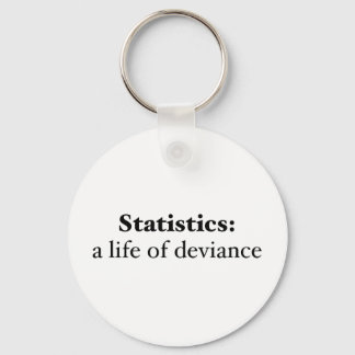 Porte-clés Statistiques : une vie de déviance