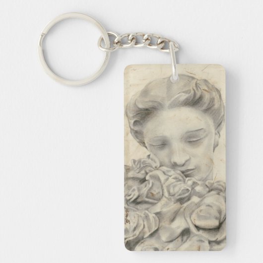 Porte-clés Statue dans le Jardin I (Devant)